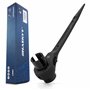 HASKYY Clé à cliquet à cliquet avec fente pour écrou papillon 19/22 mm Cliquet réversible droite/gauche – Clé à douille double 4