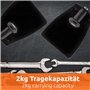 ECENCE 1x Support magnétique pour Rouleaux de Papier pour usines, Supports pour Papier essuie-Tout sans perçage, Support pour to