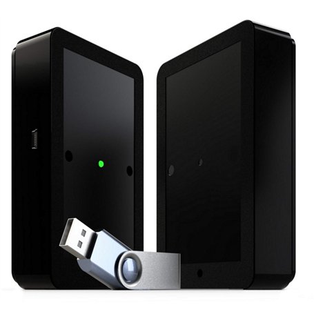 Compteur de clients avec système de comptage de visiteurs USB et logiciel d'évaluation