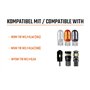 W5W T10 194 W3W Support de Douille Ampoule caoutchouc Connecteur T10 W5W WY5W Adaptateur Prise Phare Lampe femelle feux clignota