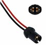 W5W T10 194 W3W Support de Douille Ampoule caoutchouc Connecteur T10 W5W WY5W Adaptateur Prise Phare Lampe femelle feux clignota