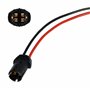 W5W T10 194 W3W Support de Douille Ampoule caoutchouc Connecteur T10 W5W WY5W Adaptateur Prise Phare Lampe femelle feux clignota
