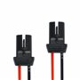 W5W T10 194 W3W Support de Douille Ampoule caoutchouc Connecteur T10 W5W WY5W Adaptateur Prise Phare Lampe femelle feux clignota