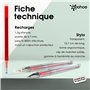 Woohoo4u - compatibles avec Pilot Frixion - [13x] Set de 11 recharges, 1 Stylo Roller, 1 gomme supplémentaire - Encre Gel Effaça