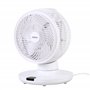 AREBOS Ventilateur de table avec télécommande & minuterie | 55W | oscillation 3D | ventilateur avec 4 niveaux de vitesse | incl.