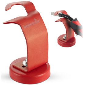 Poppstar Support Universel pour Torche de Soudage MIG MAG avec pied magnétique pour fixation à la table de soudage (p.e. pour MB