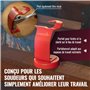 Poppstar Support Universel pour Torche de Soudage MIG MAG avec pied magnétique pour fixation à la table de soudage (p.e. pour MB