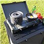 YourGEAR Ranger V Batterie de cuisine pour 4 à 5 personnes 7 pièces dans un sac en filet
