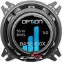 Option Haut-parleur 10 cm compatible avec VW T4 Transporter/Multivan – Plug & Play Haut-parleur coaxial 2 voies, AE-1005