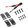 Option DRIVE7.6UP Caisson de basses passif - Caisson de basses compact sous siège extrêmement plat 100 W RMS, 4 ohms