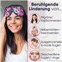 ICEHOF Masque rafraîchissant pour les yeux - Surface agréable avec gel rafraîchissant - Lunettes rafraîchissantes pour les yeux 