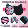 ICEHOF Masque rafraîchissant pour les yeux - Surface agréable avec gel rafraîchissant - Lunettes rafraîchissantes pour les yeux 