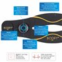 Bodify EMS Entraîneur de Mollets Pro - Stimulation précise des Muscles du Mollet ! Renforcement Musculaire, stabilité améliorée.