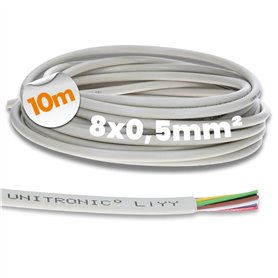 Lapp 0028508 LiYY Câble de commande 10 m 8 x 0