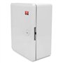 Armoire de commande industrielle KOOP ELEKTRO IP65 - ABS gris clair - Contient : partie inférieure, porte, plaque de montage, fi