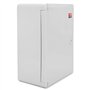 Armoire de commande industrielle KOOP ELEKTRO IP65 - ABS gris clair - Contient : partie inférieure, porte, plaque de montage, fi