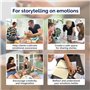 metaFox Cubes de coaching pour l'intelligence émotionnelle – 9 cubes avec des questions de coaching pour l'émotion, le développe