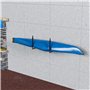 QLS BOX1 - Support pour coffre de toit, outils de jardin, boîte pour skis, matériel de sport, support de planche de surf - 57 cm