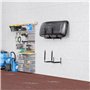 QLS BOX1 - Support pour coffre de toit, outils de jardin, boîte pour skis, matériel de sport, support de planche de surf - 57 cm
