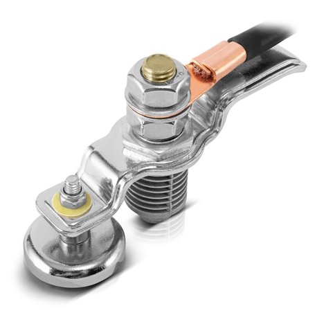 STAHLWERK Pince de terre magnétique EC-300 ST / Pince de terre / Aimant de terre pour matériel de soudure et cutter plasma jusqu