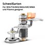 STAHLWERK Pince de terre magnétique EC-300 ST / Pince de terre / Aimant de terre pour matériel de soudure et cutter plasma jusqu