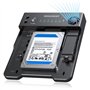 GRAUGEAR Station d'accueil M.2 NVMe et SATA SSD/HDD