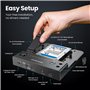 USB-C 10 Gbit/s pour M.2 PCIe NVMe + convertisseur SSD et HDD SATA 2