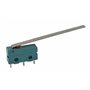Lot de 2 micro-boutons 3 broches 250 V 5 A 2 positions ON/ON Interrupteur de fin de course avec bras de levier long Interrupteur