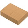 Heite Lot de 75 cartes postales vierges marron - Format A6 - Pour bricolage créatif - Cartes postales personnalisées - Carton kr