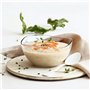 JANTI Set De Bol en Verre De 310 ml - Parfait Comme Bol petit Dejeuner, Saladier en Verre et Bol À Dessert - Résistant Aux Ray
