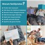 Familynotes Journal intime pour enfants et parents | Journal familial 5-13 ans | Livre de souvenirs | Favorise le temps en famil