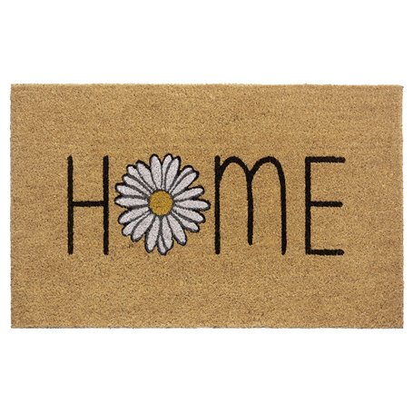 HANSE Home Paillasson en Coco pour l'intérieur - 45 x 75 cm - Antidérapant - pour l'entrée et l'extérieur Couvert - Naturel