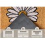 HANSE Home Paillasson en Coco pour l'intérieur - 45 x 75 cm - Antidérapant - pour l'entrée et l'extérieur Couvert - Naturel
