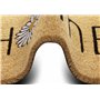HANSE Home Paillasson en Coco pour l'intérieur - 45 x 75 cm - Antidérapant - pour l'entrée et l'extérieur Couvert - Naturel