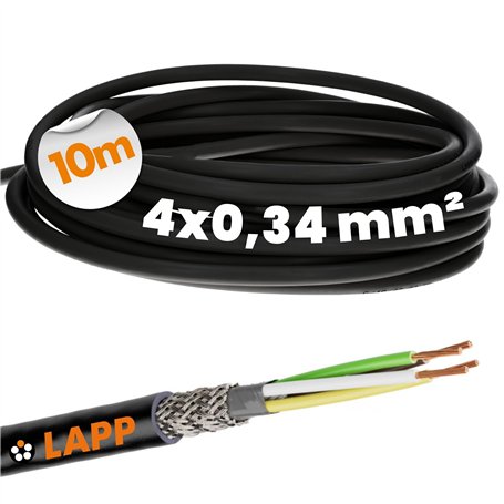 Lapp 1030497 Câble de commande blindé LiYCY 4 x 0