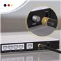 RedStar24 Câble SAT Premium 4m - Câble Coaxial Connecteur F coudé 90° Classe A+ - Câble Antenne Fiche F pour TV, Routeur & Modem