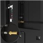 RedStar24 Câble SAT Premium 0,5m - Câble Coaxial Connecteur F Classe A+ - Câble Antenne Fiche F pour TV, Routeur & Modem Interne