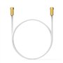 RedStar24 Câble SAT Premium 0,5m - Câble Coaxial Connecteur F Classe A+ - Câble Antenne Fiche F pour TV, Routeur & Modem Interne