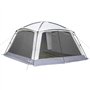 Skandika Pavillon Fortun 350 | Abri d'extérieur tonnelle avec moustiquaire