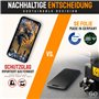 2x se® Film de Protection 3D Antireflet pour Samsung Galaxy S23 FE, Auto-réparateur, Compatible Empreinte & FaceID, Installation