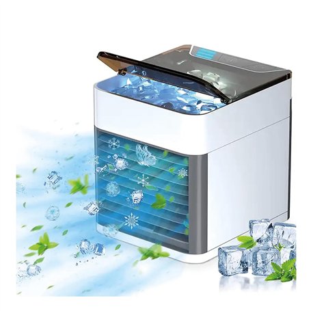 Polar Air Cooler - Refroidisseur d'air mobile de qualité supérieure - Avec 3 niveaux et 7 lumières d'ambiance - Mini refroidisse
