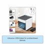 Polar Air Cooler - Refroidisseur d'air mobile de qualité supérieure - Avec 3 niveaux et 7 lumières d'ambiance - Mini refroidisse