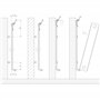 Jabema Lot de 2 supports de fixation pour radiateur 600 mm - Pour montage rapide - Console murale - Support de radiateur