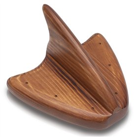 McFARRONS – Porte Flèchettes en Bois pour 6 Fléchettes – Support de Table Pratique