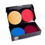 GOVX Lot de tampons de polissage de 125 mm - Éponges de polissage hexagonales - Éponges de polissage de voiture - Éponge de poli