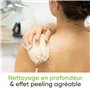Greenable ® Porte-Savon & 2 Sachets de Savon - Égouttoir en bambou avec effet de séchage rapide - Sachet en sisal avec effet exf