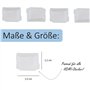 FeJu Lot de 6 capuchons de protection HDMI - Transparent - Plastique - Capuchons anti-poussière pour câble HDMI - Protection de 
