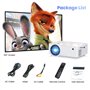 T TOPVISION Vidéoprojecteur Bluetooth, 9500L Native 1080P Projecteur Supporté 4K/Zoom, Rétroprojecteur Home Cinéma avec écran 10