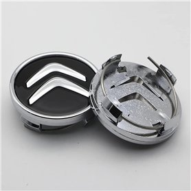 FDRYUYT Jeu d'enjoliveurs de Roue pour Citroen C1 2 3 4 5 C4 DS3 VTS 56 mm
