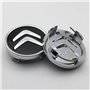 FDRYUYT Jeu d'enjoliveurs de Roue pour Citroen C1 2 3 4 5 C4 DS3 VTS 56 mm